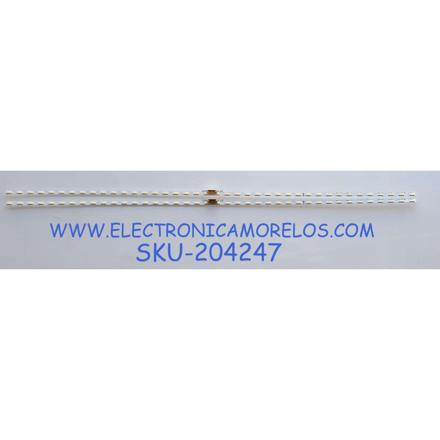 KIT DE LED'S PARA TV SAMSUNG ((2 PIEZAS)) NUMERO DE PARTE LM41-01098A / L1_Q60B_E0 WBM_S40(1)_R1.0 V9F_100 LM41-01098A / WBM_S40(1)_R1.0 / V9F_100 / MODELOS QN50Q60BA / QN50LS03B / QN50Q60C / HG50Q60B / QN50LS03BD / QN50Q60BD 
